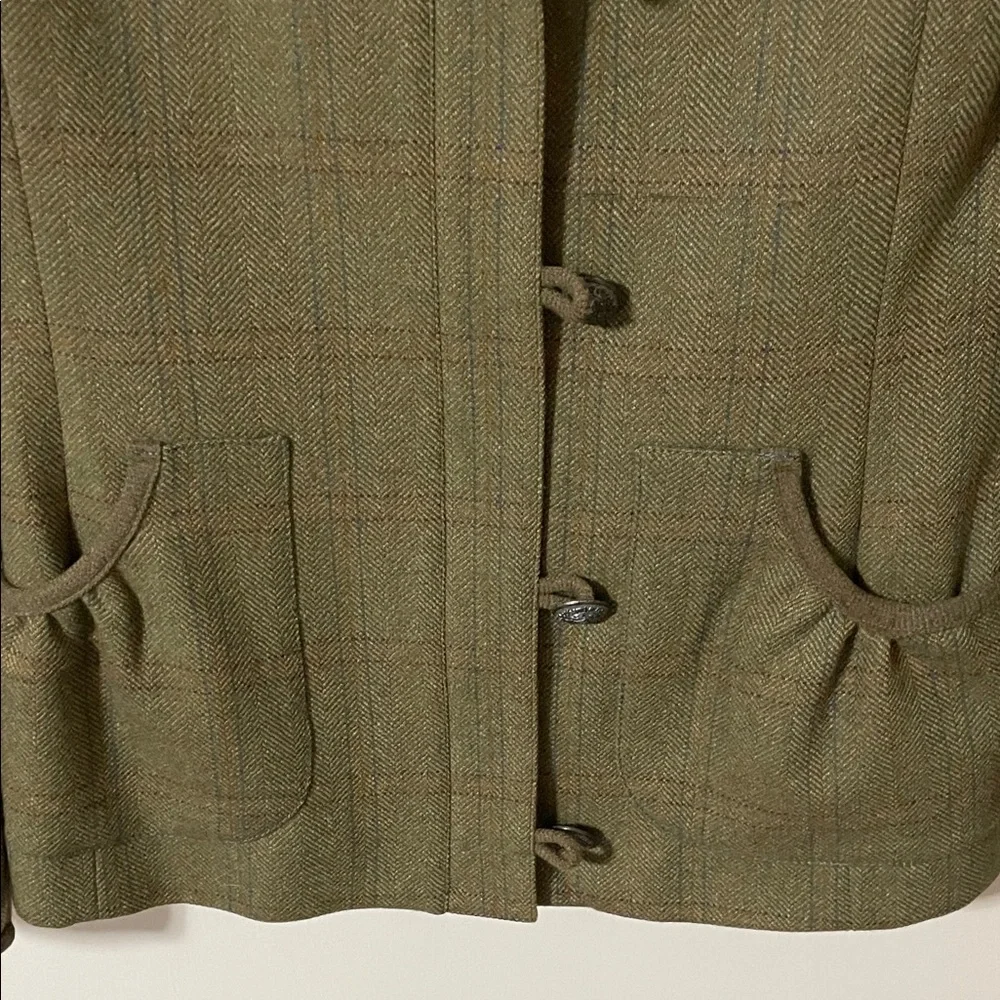 DuBarry of Ireland Plaid Tweed Jacket Size 8UK - Picture 4 of 16